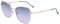 Liu Jo LJ141S ROSE GOLD/BLUE SHADED 55/17/140 Damenbrillen Sonnenbrillen