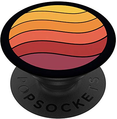 Retro 80er 90er Jahre Wave PopSockets mit austauschbarem PopGrip