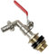 Soytich H02F01 Conexión roscada para depósito + grifo de 16 mm, abrazadera de rosca para bidón 12,7 mm, IG 3/4 AG