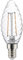 SYLVANIA LED-Lampe, E14 Sockel, 250 Lumen, Homelight (2700 Kelvin), 2.5 Watt Leistung, 15000h Lebensdauer, 35mm Durchmesser, 97mm Länge, Weißer Kerze gedreht Kolben, 1er Pack