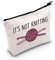 POFULL Crochet Gifts Crochet Lovers Gift It's Not Knitting Kosmetiktasche Häkelnadel Geschenk, It's Not Knitting Bag