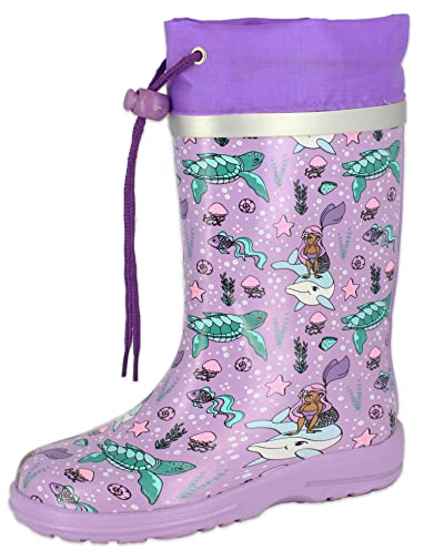 Beck Ocean Tale, Stivali in Gomma, Lilla, 35 EU