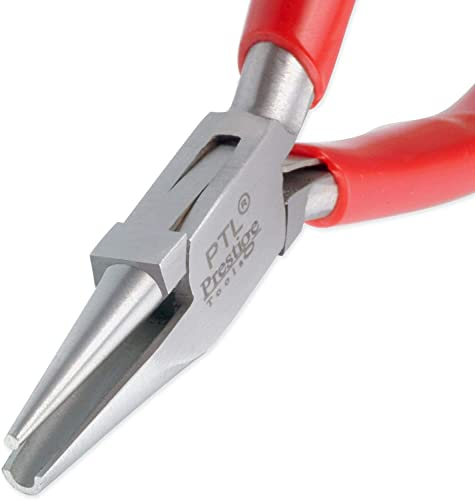 Pinza a becco tondo concavo Pinza a becco tondo Pinza per piegare il filo ad anello concavo per la creazione di gioielli PTL