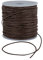 1mm Waxed Cord for Bracelet and Necklace Making - Durable Macrame Cord, Scoobies Strings, and Leather Necklace Cord - Perfect Bracelet String for Beads and Friendship Bracelets String - (Brown,5m)