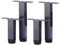 4Pcs Pieds de lit Pieds Support Meuble Metal Universel Pieds pour Sommier à Lattes Pieds Canapé Modernes Hauteur Reglable per Pièces Détachées Canapé Lit (10cm(3.9in),T Shaped)