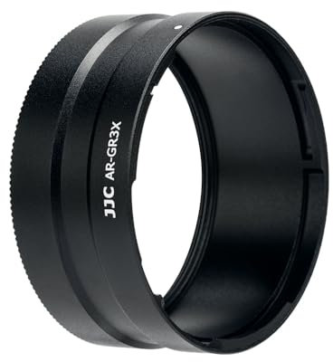JJC Lens Adapter Ring Hood for Ricoh GRIIIx GR3x GT-2 Tele Conversion Lens replace Ricoh GA-2