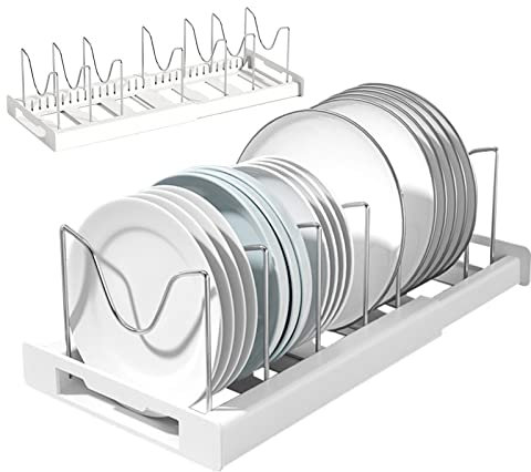 An der Decke montierter Topfhalter, Teleskop-Edelstahl-Design, verstellbarer hängender Topfhalter, ausziehbarer Topfhalter zur Wandmontage, maximierter Stauraum, ausziehbares Küchen-Hängesystem für di
