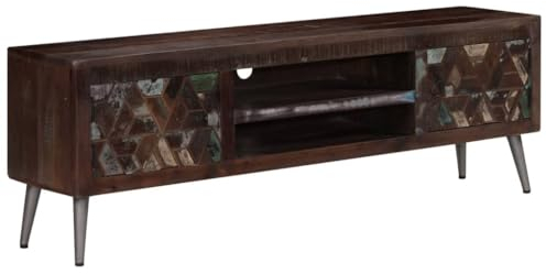 TV-Schrank Altholz Massiv 140x30x45 cm.de