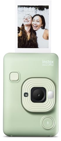 Fujifilm INSTAX Mini LIPLAY Hybrid Instant Camera - Matcha Green