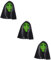 ifundom 3St Hexenmaske Leistungsmasken Halloween-Maskenverzierung Halloween- halloween maske party dekoration Haarmaske Halloween-Dekoration Halloween-Masken für Erwachsene Emulsion