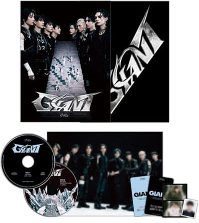 Stray-Kids - 2nd Japan Album [GIANT] (Limited Edition Type A) Photobook + CD + Blu-ray + Photocard A + ID Photo A + Folded Poster + 2 Pin Badges + 5 Extra Photocards
