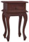 OHOOWOO Nachttisch Klassisch Braun 35x30x60 cm Massivholz Mahagoni,Exklusiver Mahagoni Nachttisch mit VintageCharme für Ihr Zuhause Schlafzimmer, Nachttische