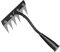 Rateau de Désherbage, Rateau Jardin Râteau de Déchaumage pour Le Jardinage, Outil de Disvant de La Griffe Rateau de Désherbage Berthaus, Outillage de Jardin pour Désherber, Ameublir, Semence, 6 Dents