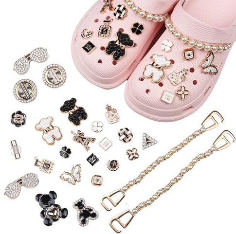 25 Stück Schuhanstecker Anstecke,Charms Schuhschmuck Dekoration,Dekorative Pins,Schuh Charm für Kinder,Mädchen