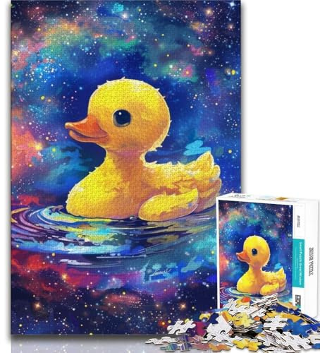 Teenager-Puzzles Dream Duck 1000 Teile Puzzle für Erwachsene und Jugendliche Spielzeug Lernspiele Stressabbau einzigartige Heimdekoration und Geschenke (26x38cm)