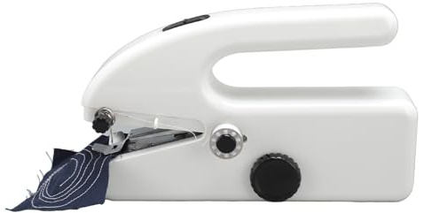 Generic Mini Macchina da Cucire Portatile, Macchine da Cucire Elettriche Portatili, Cucitrice Portatile con Alimentazione a Batteria USB, Ideale per Principianti e Uso Domestico