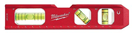 Milwaukee Billet-Torpedo Wasserwaage 4932459097, Rot/ Schwarz