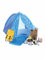 Lottie Dolls Camping Playset, Doll Camping Toys for Girls & Boys, Toy Campfire Doll Camping Accessories, Boy & Girl Camping Toys