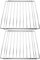 SPARES2GO Adjustable Extendable Small Oven Shelf for Belling Range Oven Cooker (Pack of 2)