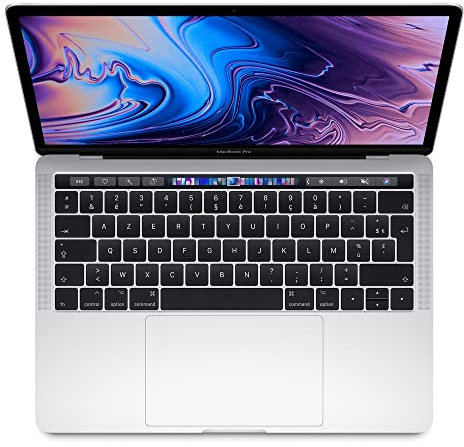 2020 Apple MacBook Pro with Intel 1.4 GHz Core i5 chip (13-inch, 8GB RAM, 256GB SSD Storage) Qwerty US - Silver (Ricondizionato)