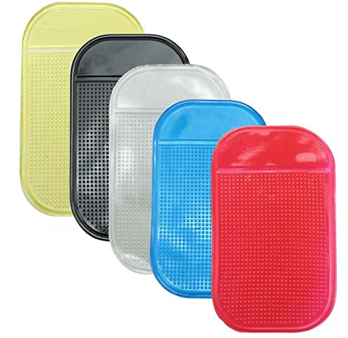 Gummimatte Anti Slip Matte Dashboard Matte Dashboard Auto rutschfeste Griffmatte Silikon Dash Pad Für Handy 5 stücke Für Auto