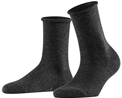 FALKE Damen Socken Active Breeze W So Lyocell einfarbig 1 Paar, Grau Anthracite Melange 3117, 35-38