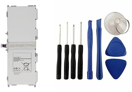 Audiosystem Batteria Compatibile Per Samsung Galaxy Tab 4 10.1 Sm-T535 Incluso Il Kit Attrezzi Per Montaggio Batteria