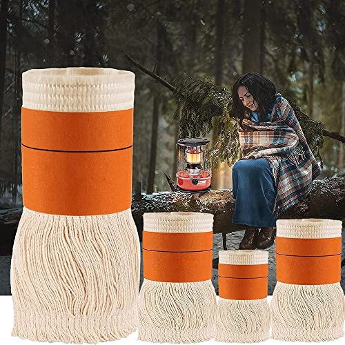 JOJAN 4 Mêche pour Poêle À Pétrole, Universelle Mèche De Rechange pour Chauffage À Pétrole sans Odeur, Universelle Efficace Meche Poele A Petrole (Size : 65*t2.3 * 175mm)