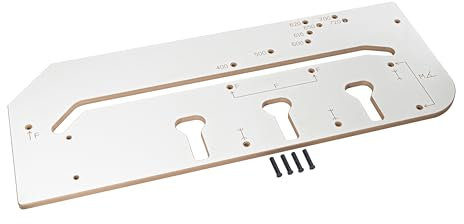 MDF 700mm Worktop Cutting/Joining Jig | Precision Cutting Jig | DIY Kitchen Jig | Perfect for All Worktop Materials | Centering Pegs Included