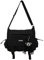 Inshere Niedliche Messenger-Tasche mit Kawaii-Ornament, lässige Y2K Crossbody-Tasche für Frauen Männer Schwarz