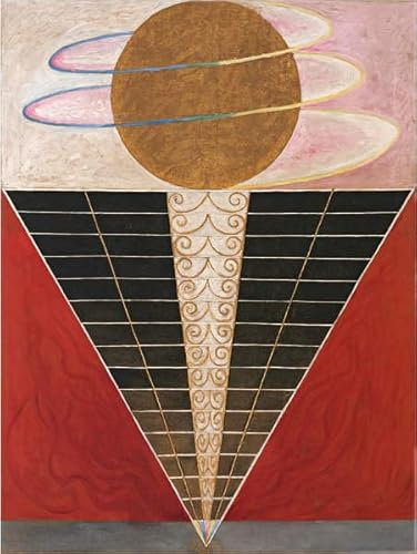 SERENDIPITP Hilma Af Klint Leinwand-Poster, ohne Rahmen, 50 x 70 cm, Gruppe X Altarpiece
