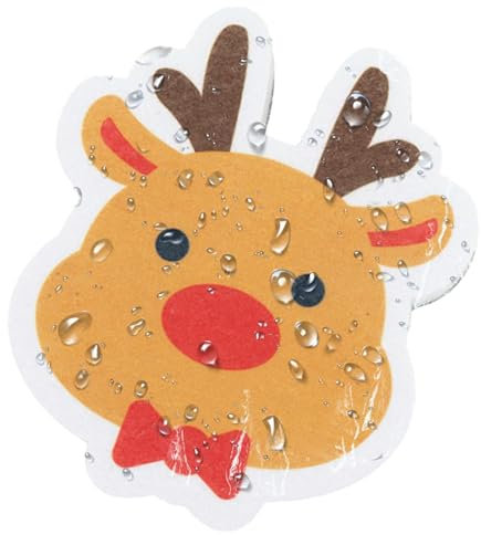 Esponjas de Navidad para cocina, esponja para lavar platos para cocina, diseño navideño, herramienta de cocina, esponjas de limpieza de platos para el hogar, cocina, baño