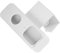 DIYEAH No Drill Doorbell Mount Rainproof Holder for Blink Video Doorbell Adhesive Door Mount for Apartments All Weather Durable Design Easy Installation Without Damage
