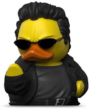 TUBBZ The Matrix Neo Rubber Duck Movies Collectible Toys Boxed 8.9cm | Official licensed product of The Matrix Sci-fi Movies, Neo Vinyl Duck with box, for display, décor & gift at home & car