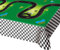 Folat 65093 Formel 1 Tischdecke - 130x180 cm, Grün Schwarz, Costumes