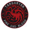 REAL EMPIRE Game of Thrones House Targaryen Iron Sew on Embroidered Patch Dragon Patch