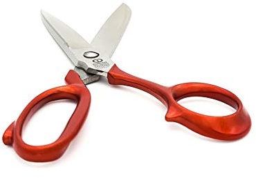 ROBUSO Schneiderschere in Meisterqualität | Stoffschere | Hergestellt in Solingen | Schere aus geschmiedetem C60 Kohlenstoffstahl | Gehärtet | 18,5 cm – 7 Zoll