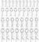 TARTIERY 100 R Clip RC Karosserieclips Pins Aus Edelstahl Für RC-Autoteile Ersatz Für LKW-Buggy-Schale, Karosserie-Clips Sicherer Schalenstift Für HSP RC 1/16 Auto-Buggy-LKW HSP Traxxas Fahrzeuge