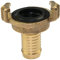 AERZETIX - Racor Express/rápido de Manguera de Agua 3/4'' - Racor Giratorio de Manga anillado - Conector/Punta de Manguera de riego 2 Garras - Acero latón - C47457