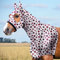 Harrison Howard Soft Fleece Trim Stretchy All-Covered Bequeme Pferdekopfhaube mit Reißverschluss Vivid Stars M