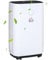 HOMCOM 20L/Day Portable Dehumidifier for Home, with LED Screen, Sleep Mode, 24H Timer, 4L Water Tank, Electric Air Dehumidifier for Damp Laundry Bedroom Basement