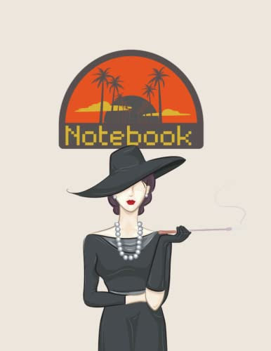 Notebook journal old fashion: 120 pages, 8.5×11 inches, college ruled, paperback cover