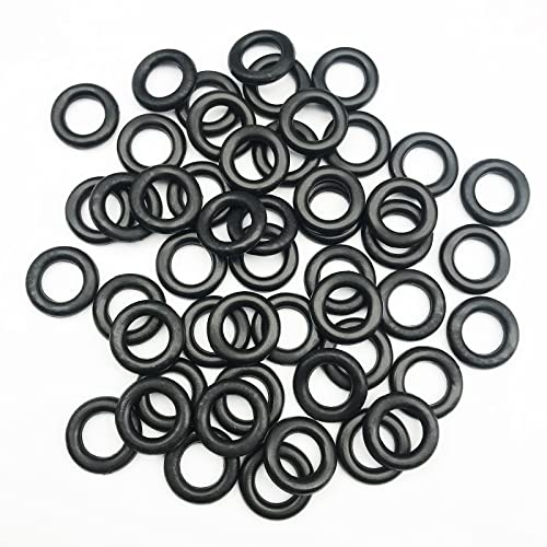 50 schwarze Kunststoff-O-Ringe zum Nähen, Basteln, Werkzeug, Zubehör, Qualität, POM, Häkelring, Kreishaken, Outdoor, Zelt, Gepäck, Gurtband, Zubehör