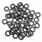 50 schwarze Kunststoff-O-Ringe zum Nähen, Basteln, Werkzeug, Zubehör, Qualität, POM, Häkelring, Kreishaken, Outdoor, Zelt, Gepäck, Gurtband, Zubehör