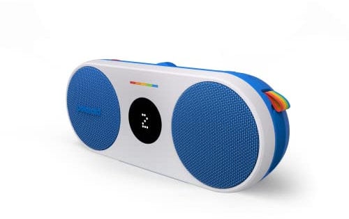 Polaroid P2 – Enceinte Bluetooth sans Fil Rechargeable avec IPX5 et Double jumelage stéréo - Bleu