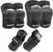 Bodyprox Knieschoner Ellenbogenschoner Handgelenkschützer Set für Skateboarden, Roller Derby, BMX-Fahren und Inlineskaten (M)