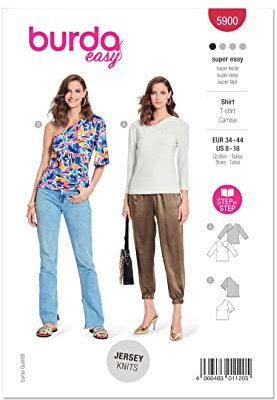 Burda Style Sewing Pattern B5900 Misses’ Top