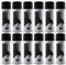 Lot de 12 bombes de peinture - Noir - Mat - 330ml - Amt