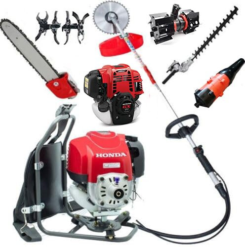 GX50 Backpack 4 strokes Brush Cutter weed eater lawn mower hedge trimmer pole saw leaf blower Fire Extinguisher yard machine