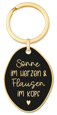 Grafik Werkstatt Schlüsselanhänger | Sonne im Herzen